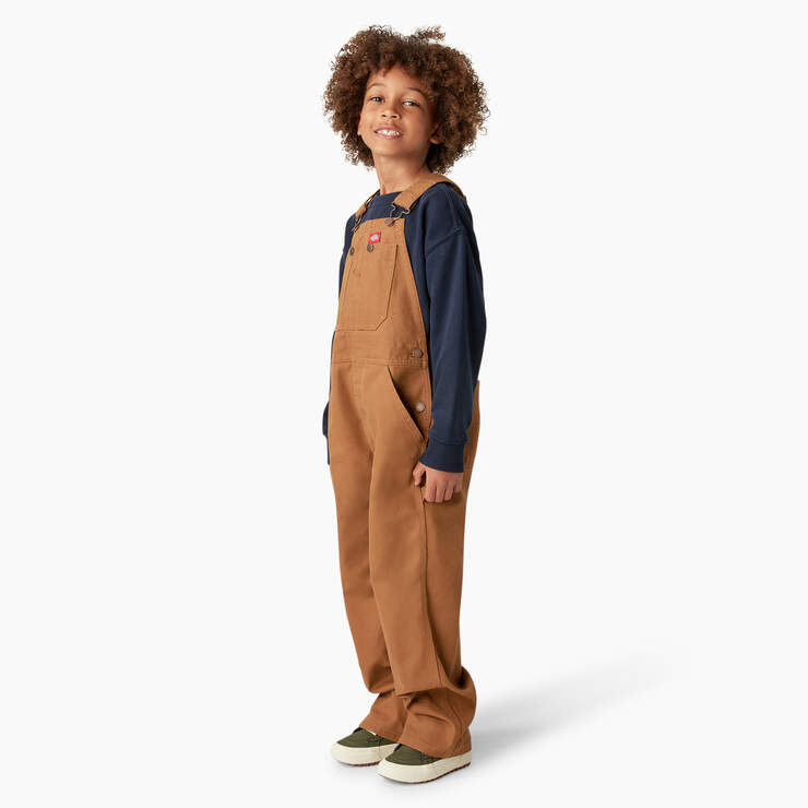 Kids' Duck Overalls, 4-20 - Rinsed Brown Duck (RBD) image number 6