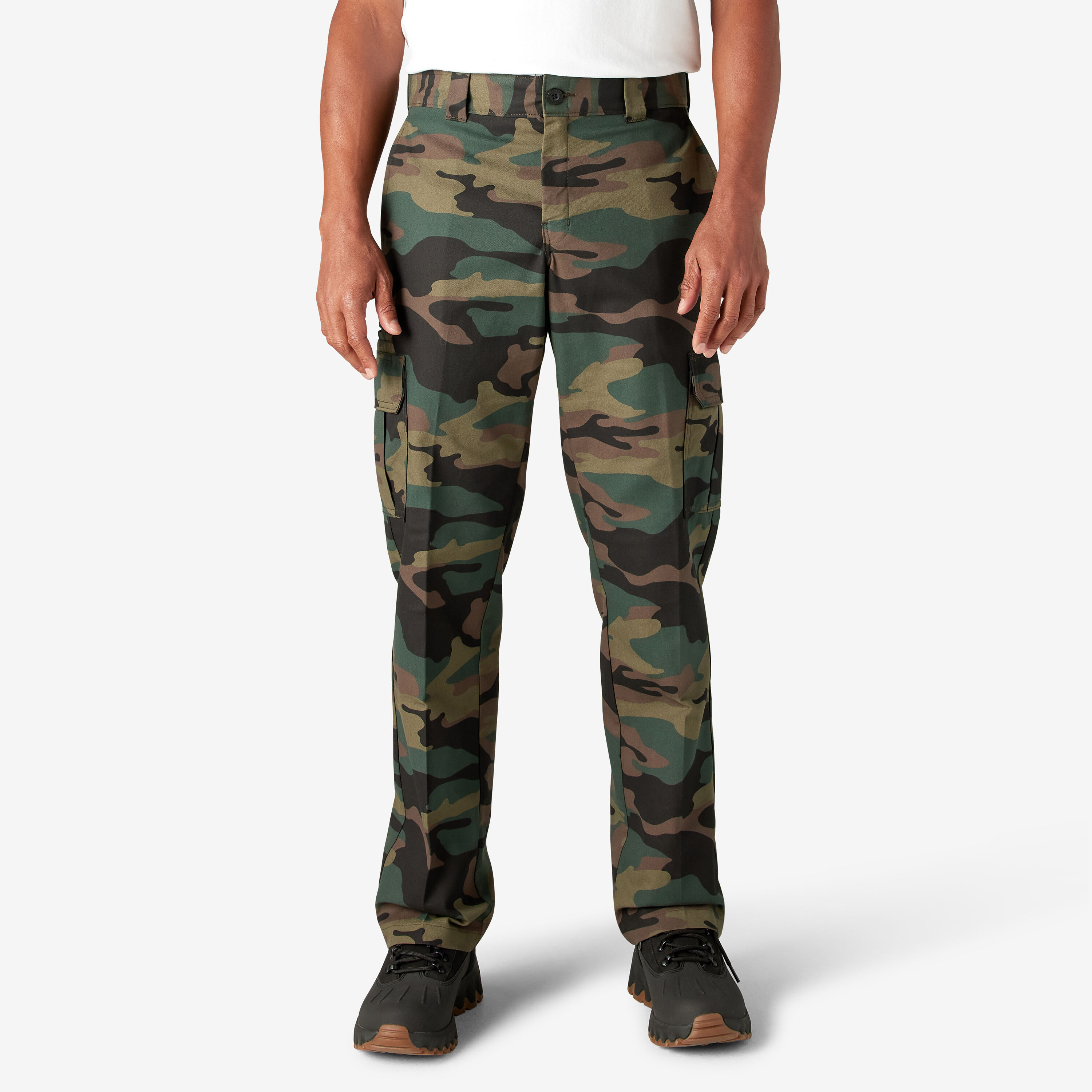 dickies denim cargo pants