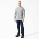 Heavyweight Long Sleeve Pocket T-Shirt - Heather Gray &#40;HG&#41;