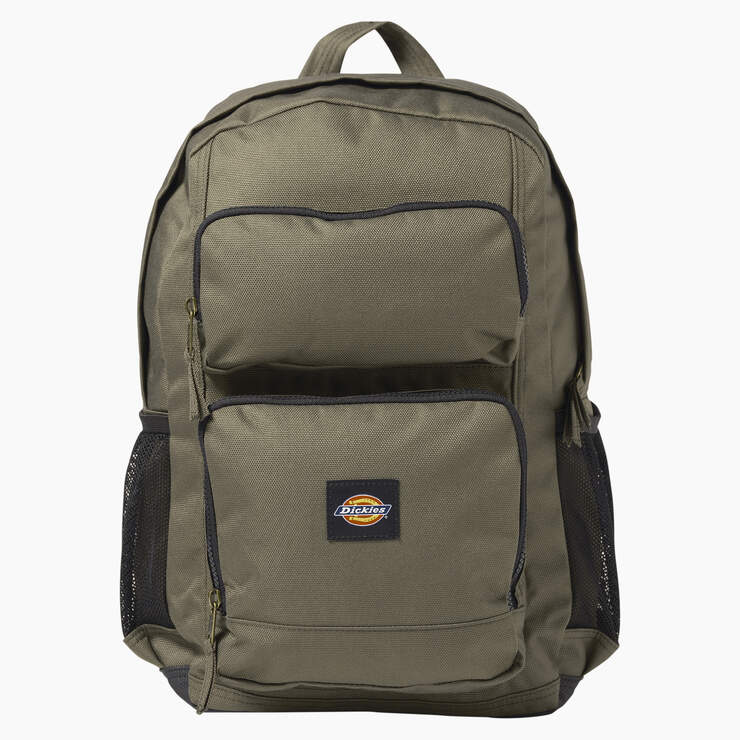 Double Pocket Backpack - Moss Green (MS) image number 1