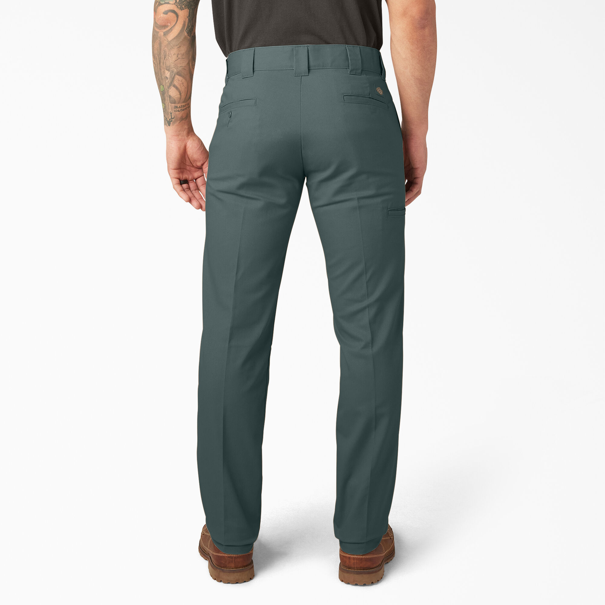 tapered leg work trousers