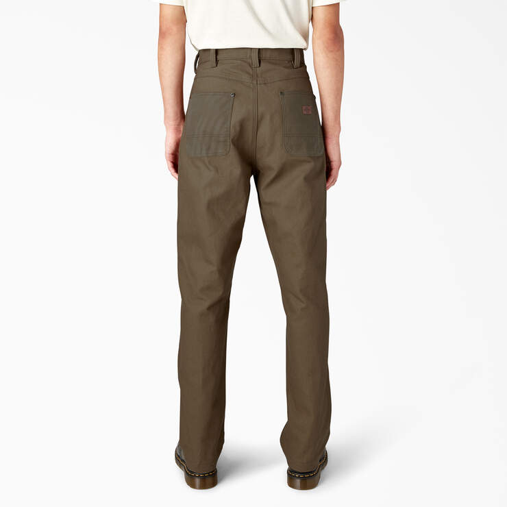 Lucas Waxed Canvas Double Knee Pants - Acorn (AC2) image number 2