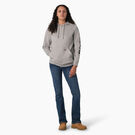 Women&#39;s Heavyweight Logo Sleeve Pullover - Heather Gray &#40;HG&#41;