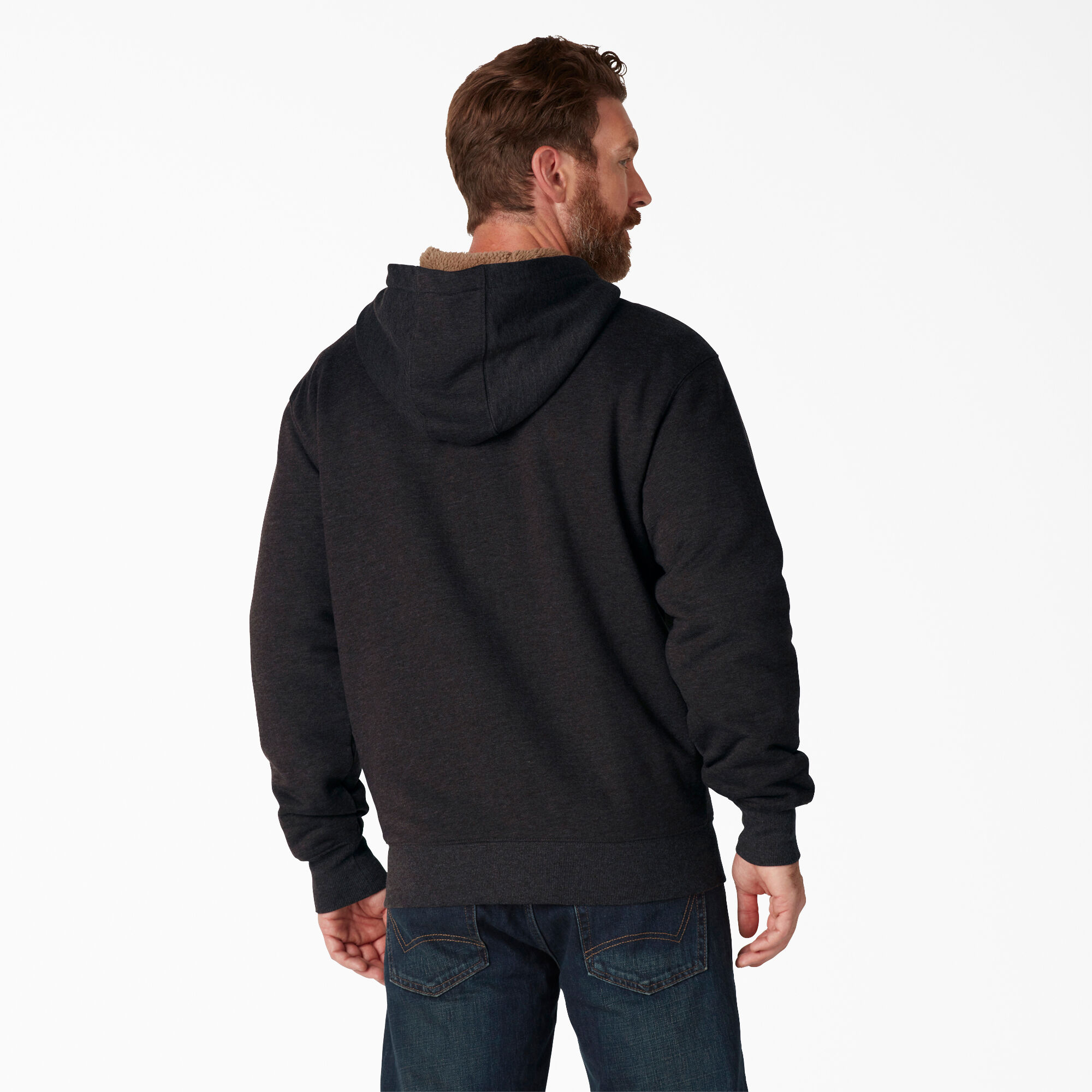 High Pile Fleece Lined Full Zip Hoodie Dickies US