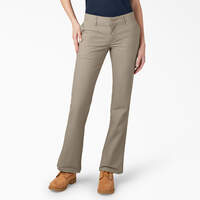 Women's FLEX Slim Fit Bootcut Pants - Desert Sand (DS)