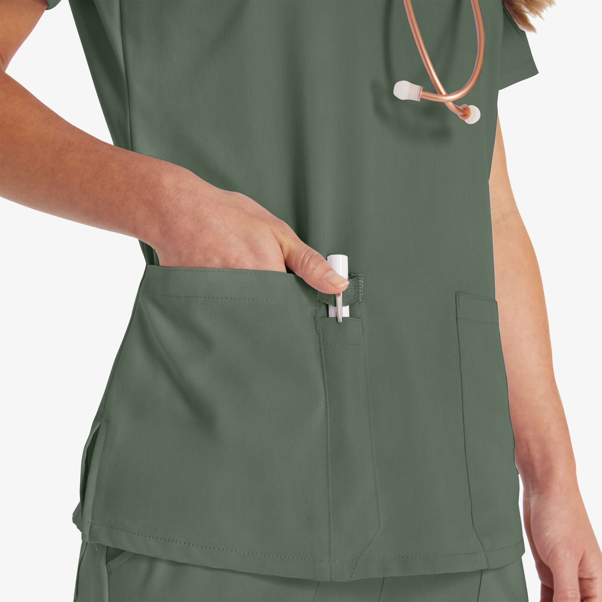 Women's EDS V-Neck Scrub Top | Dickies - Dickies US
