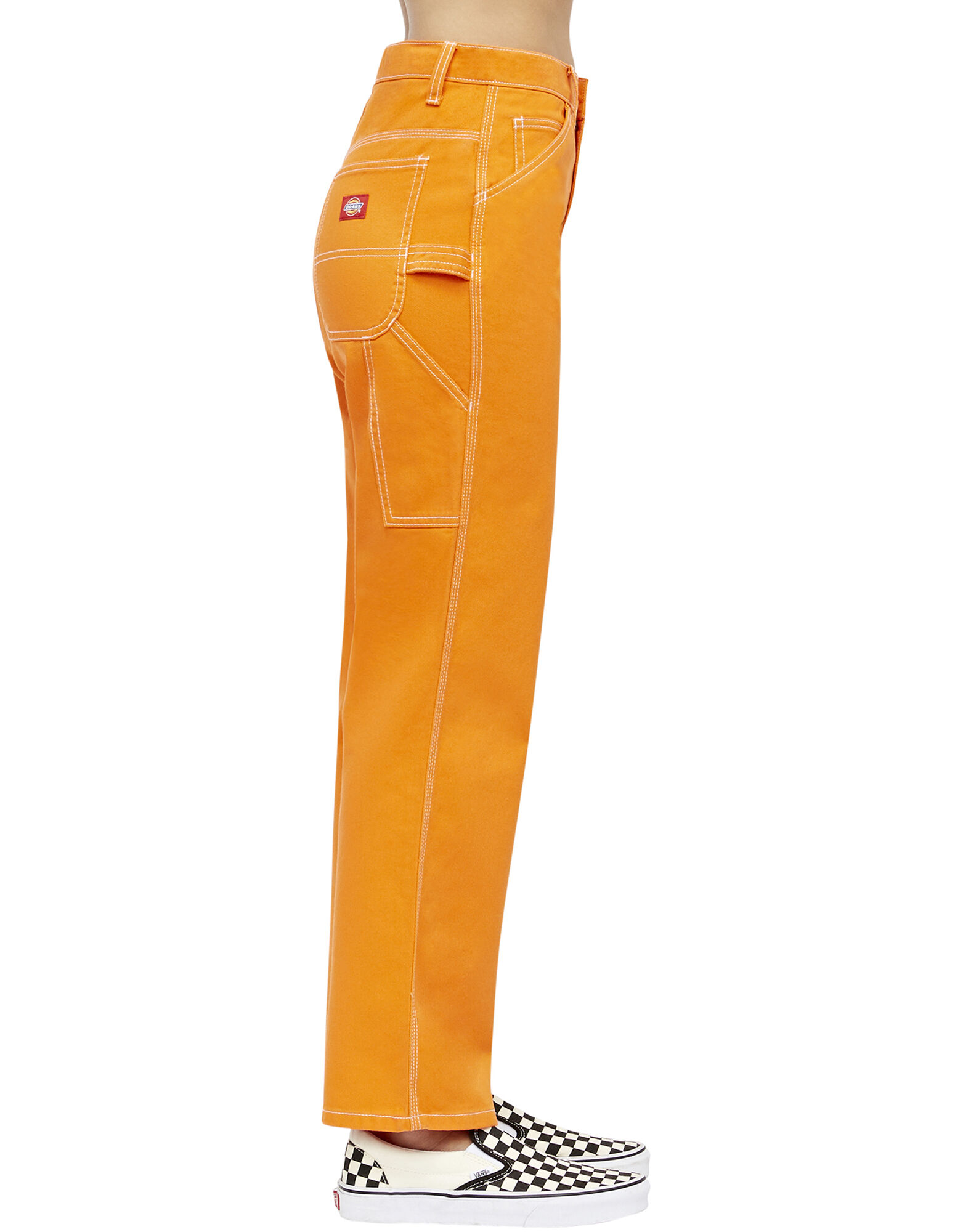 orange dickies work pants