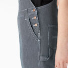 Women&rsquo;s Hickory Stripe Boyfriend Fit Bib Overalls - Stonewashed Hickory Stripe &#40;SHS&#41;