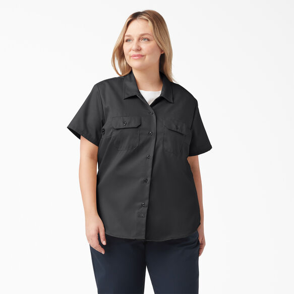 Women&#39;s Plus Original 574 Work Shirt - Black &#40;BSK&#41;