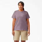 Women&#39;s Plus Heavyweight Short Sleeve T-Shirt - Lilac &#40;LC&#41;