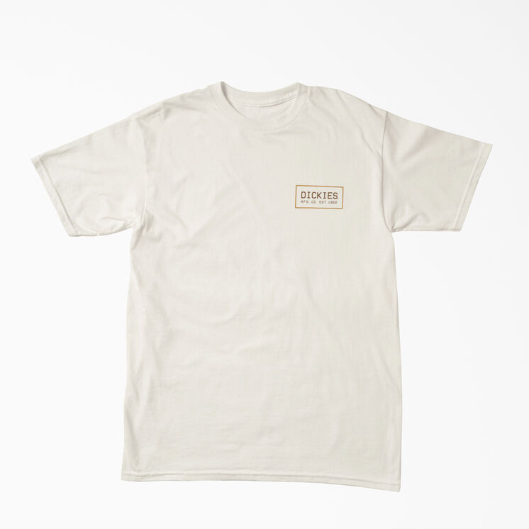 Dickies Mfg. Box Logo T-Shirt - White (WH)