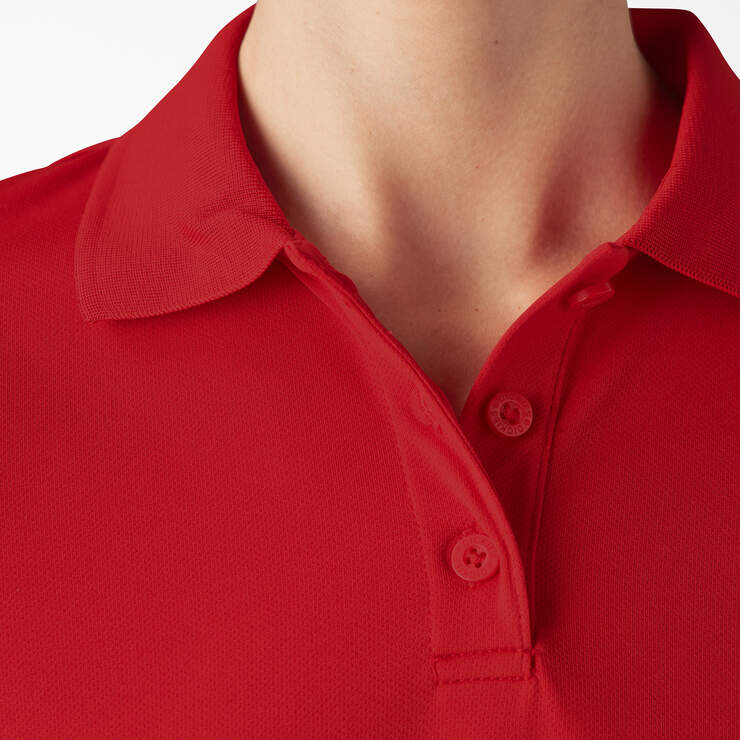 Women's Performance Polo Shirt - Apple Red (LR) image number 4