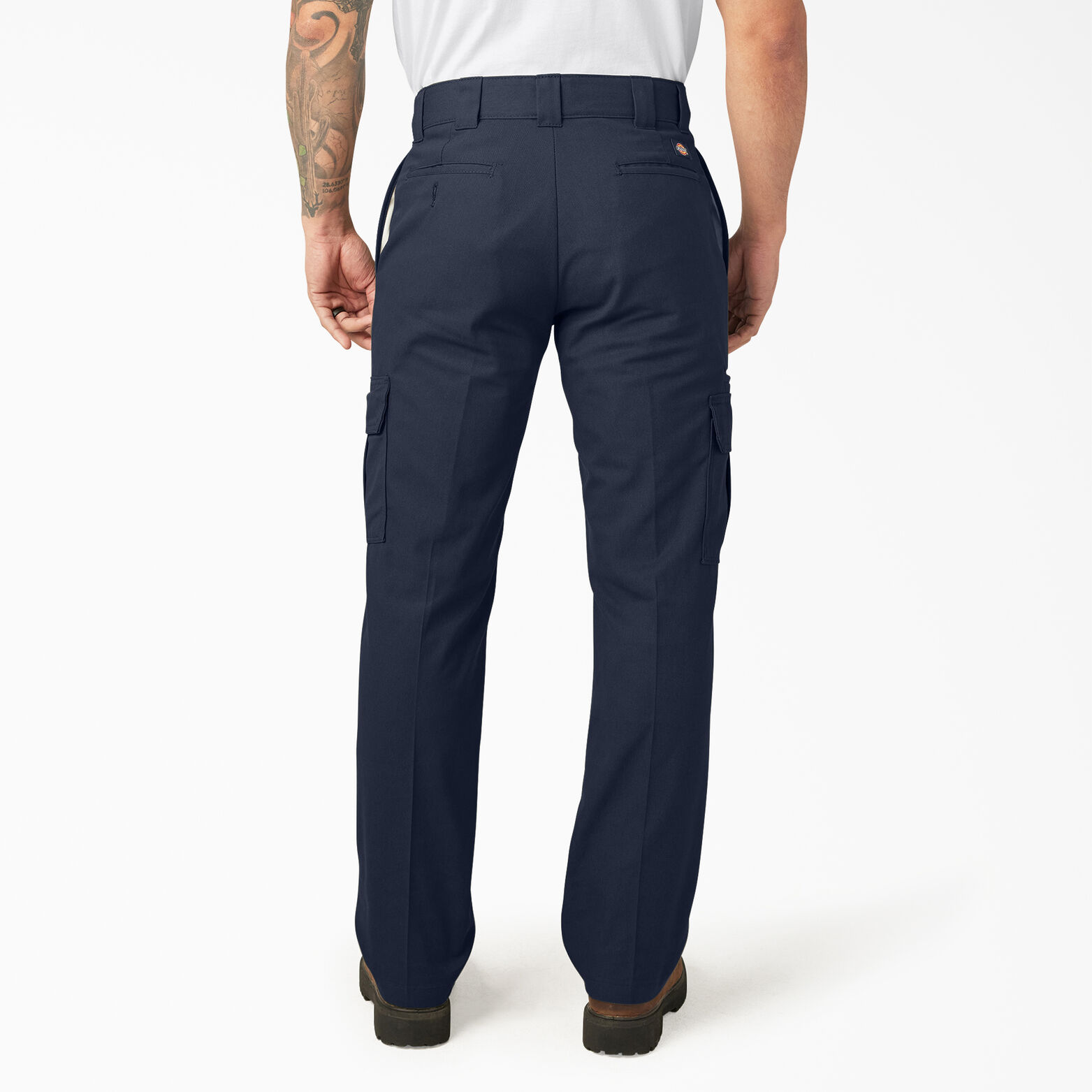 Flex Regular Fit Straight Leg Cargo Pants , Dark Navy Size 38 30 | Men's Pants | Dickies