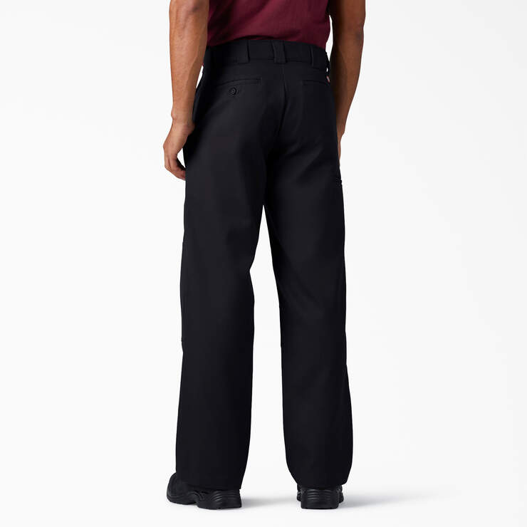 FLEX Loose Fit Double Knee Work Pants - Black (BK) image number 2