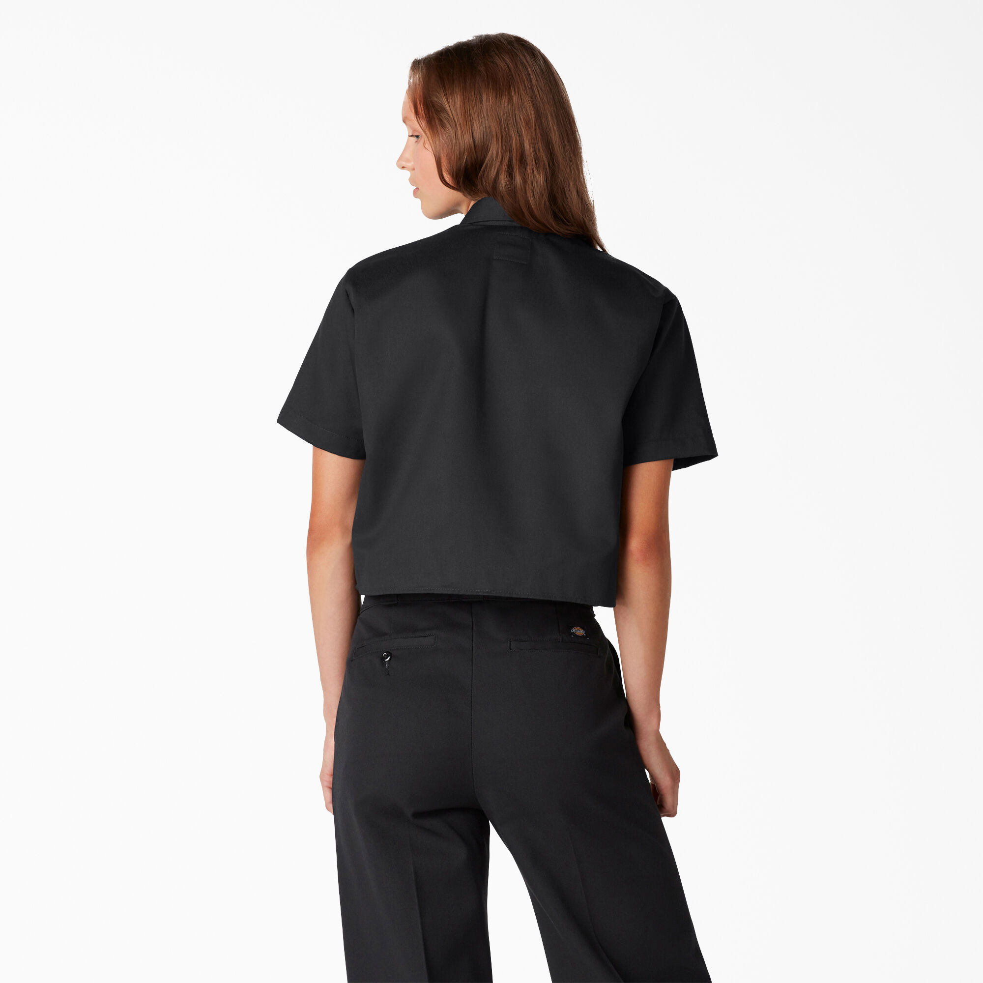 Mode Shirts Cropped shirts Dickies Cropped shirt roze casual uitstraling 