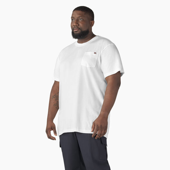 Lightweight Short Sleeve Pocket T-Shirt - White &#40;WH&#41;