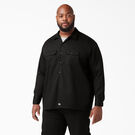 Relaxed Fit Long Sleeve Work Shirt - Black &#40;BK&#41;