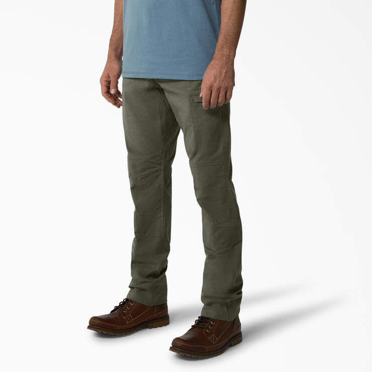 Cooling Regular Fit Ripstop Cargo Pants - Moss Green (MS) image number 3