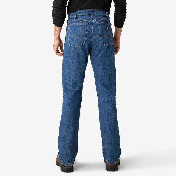 Active Waist Regular Fit Jeans - Stonewashed Indigo Blue &#40;SNB&#41;