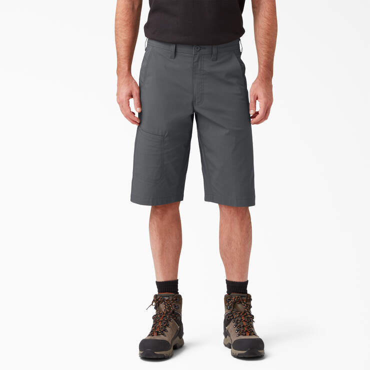FLEX Cooling Regular Fit Utility Shorts, 13" - Charcoal Gray (CH) image number 1