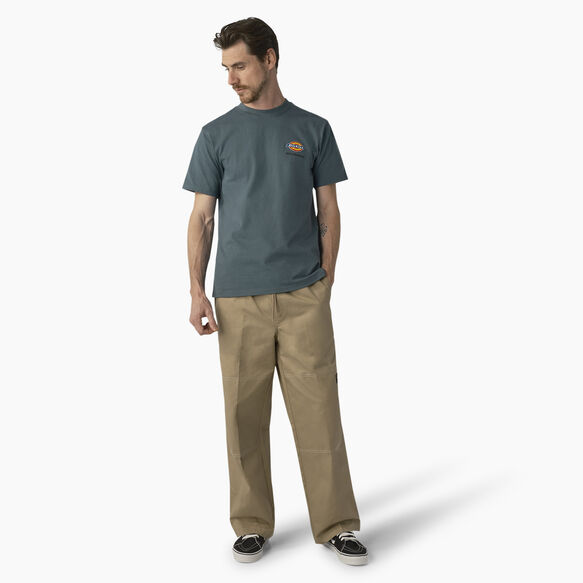 Dickies Skateboarding Regular Fit Chest Logo T-Shirt - Lincoln Green &#40;LN&#41;
