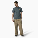 Dickies Skateboarding Regular Fit Chest Logo T-Shirt - Lincoln Green &#40;LN&#41;