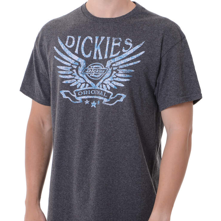 Dickies Spread Graphic Short Sleeve T-Shirt - Dark Heather Gray (DH) image number 1