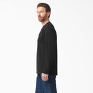 Tri-Color Logo Graphic Long Sleeve T-Shirt - Black &#40;KBK&#41;