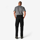 FLEX Regular Fit Straight Leg Cargo Pants - Black &#40;BK&#41;