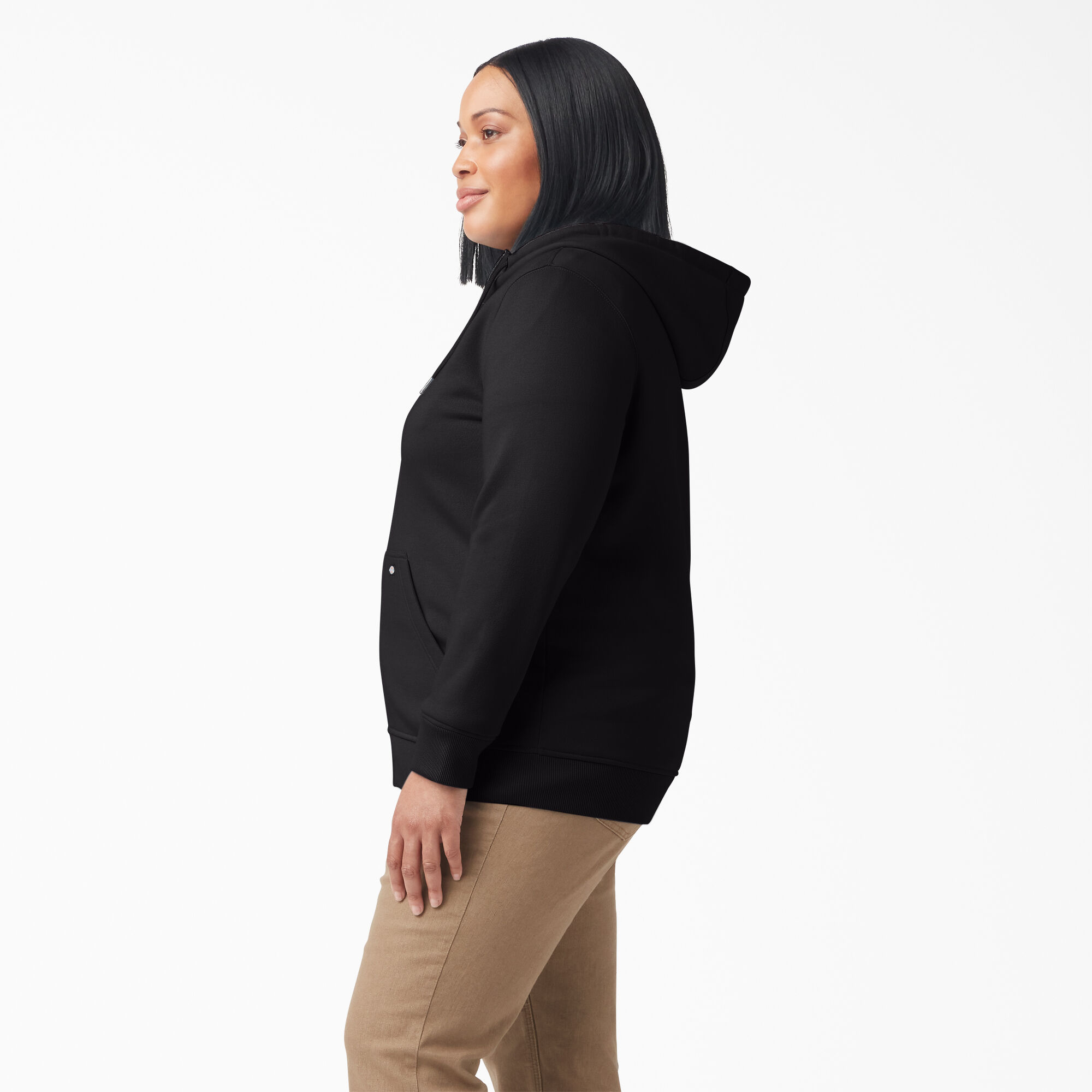 Women s Plus Heavyweight Full Zip Hoodie Dickies US