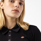Women&#39;s Tallasee Long Sleeve Cropped Polo - Black &#40;KBK&#41;