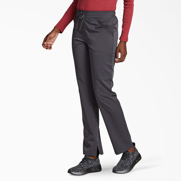 Women&#39;s Balance Tapered Leg Drawstring Scrub Pants - Pewter Gray &#40;PEW&#41;