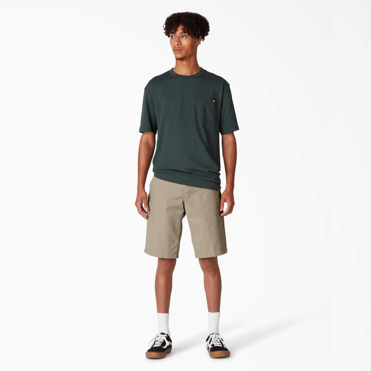 FLEX Skateboarding Slim Fit Shorts, 11" - Desert Sand (DS) image number 4