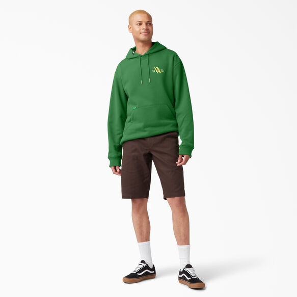 Vincent Alvarez Embroidered Hoodie - Leaf Green &#40;GF&#41;