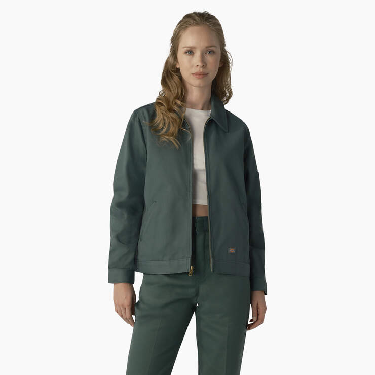 Women's Unlined Eisenhower Jacket - Lincoln Green (LSO) image number 1
