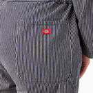 Women&#39;s Plus Long Sleeve Hickory Stripe Overalls - Rinsed Hickory Stripe &#40;RHS&#41;