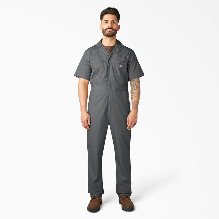 Short Sleeve Coveralls - Gray &#40;GY&#41;