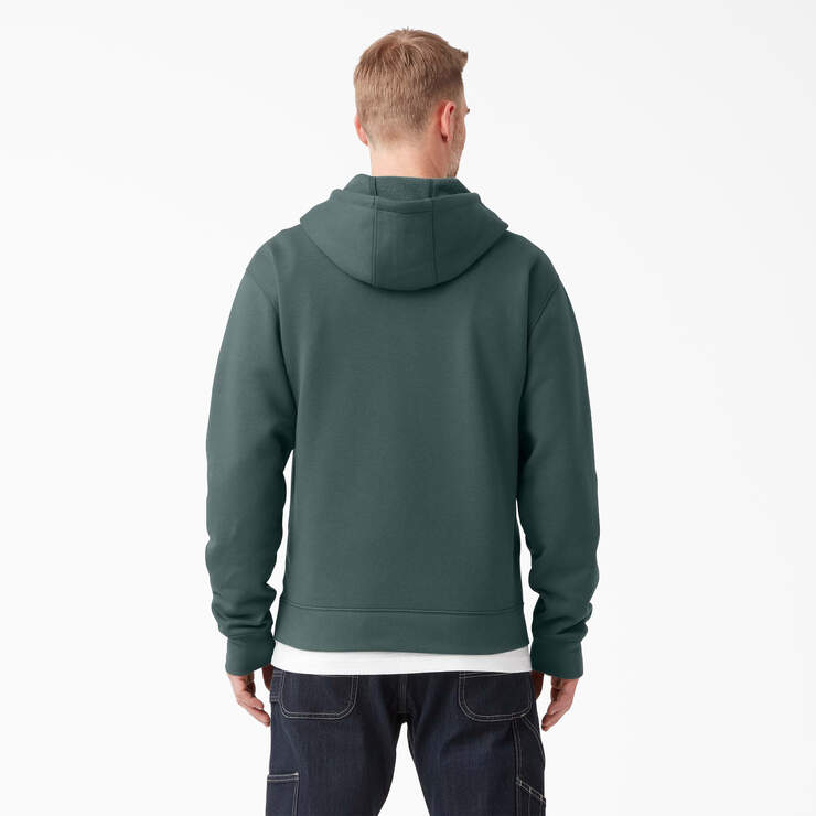 Water Repellent Logo Hoodie - Lincoln Green (LN) image number 2