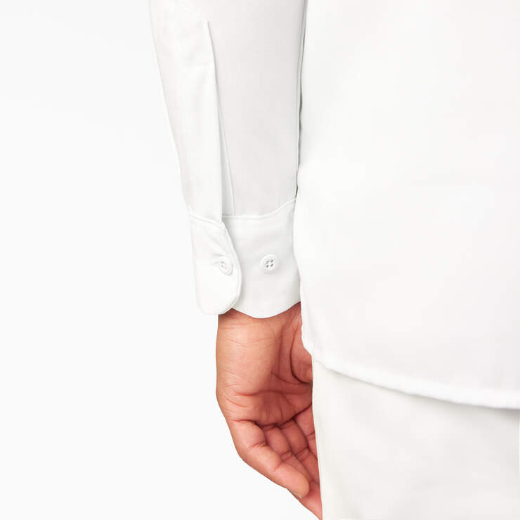 Long Sleeve Work Shirt - White (WH) image number 14