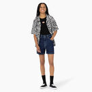 Women&#39;s Denim Carpenter Shorts, 5&quot; - Stonewashed Indigo Blue &#40;SNB&#41;