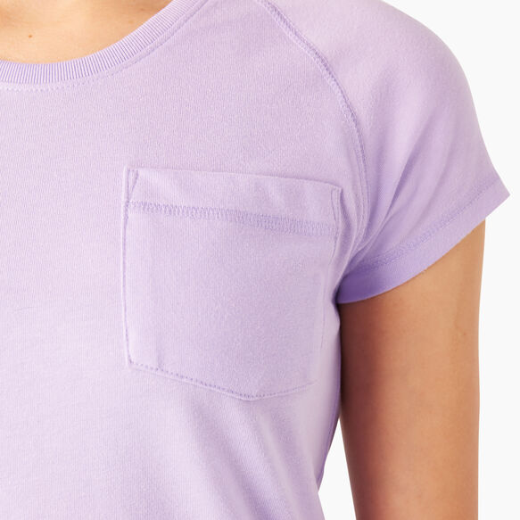 Women&#39;s Cooling Short Sleeve Pocket T-Shirt - Purple Rose &#40;UR2&#41;