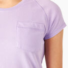 Women&#39;s Cooling Short Sleeve Pocket T-Shirt - Purple Rose &#40;UR2&#41;