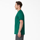 Heavyweight Heathered Short Sleeve Pocket T-Shirt - Green Single Dye Heather &#40;GSH&#41;