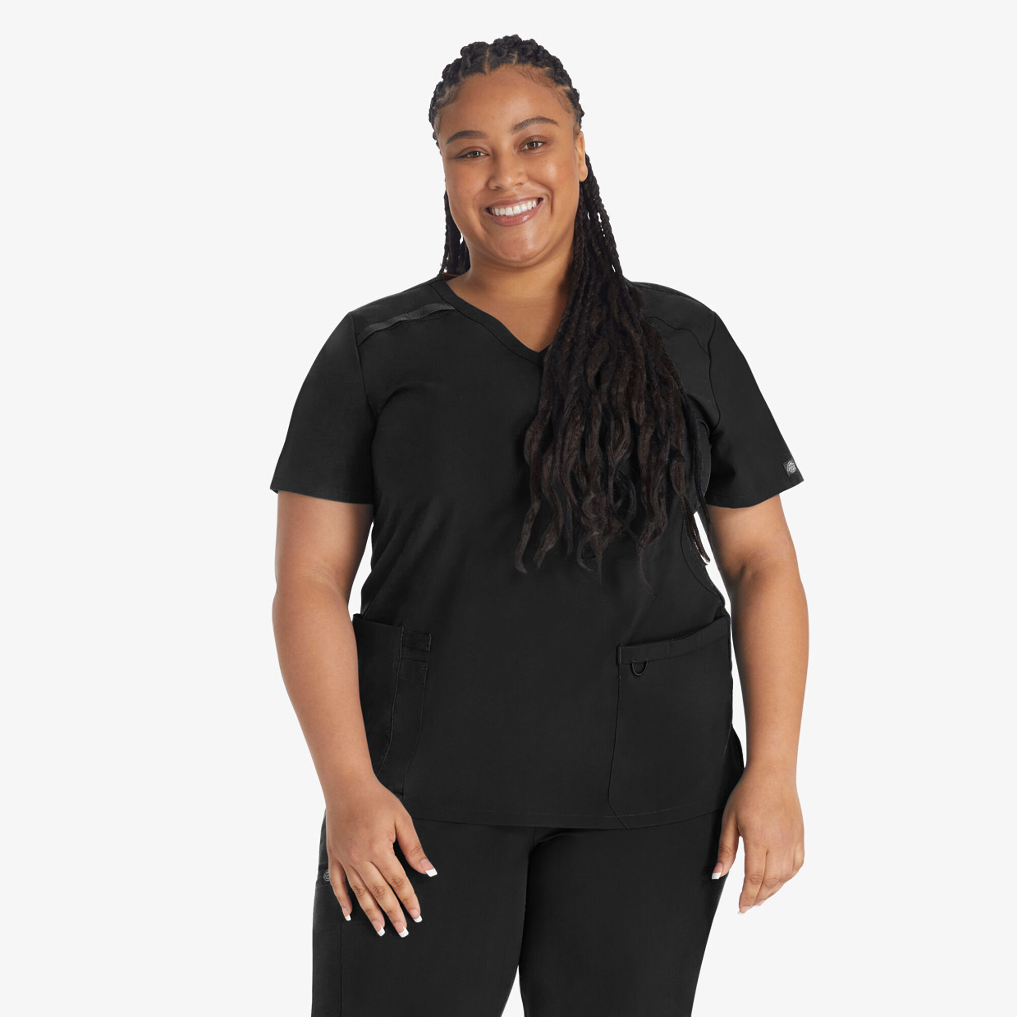 Women's mock neck dickies shop