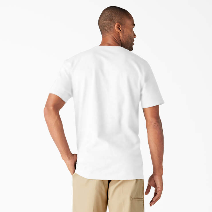 Short Sleeve Relaxed Fit Graphic T-Shirt - White (WH) image number 2