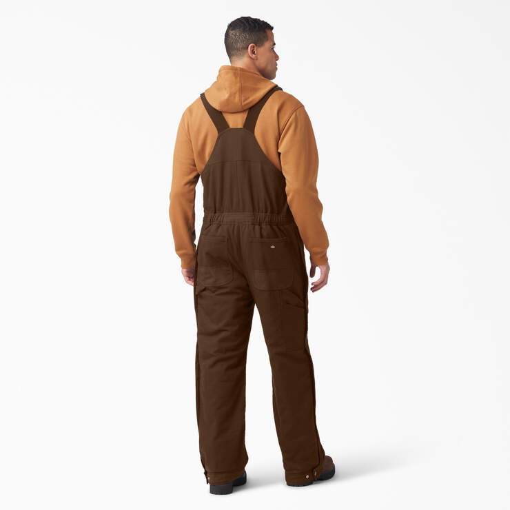 DuraTech Renegade FLEX Insulated Bib Overalls - Timber Brown (TB) image number 2