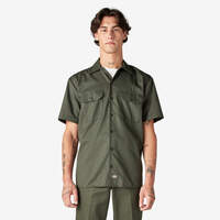 Short Sleeve Work Shirt - Olive Green (OG)