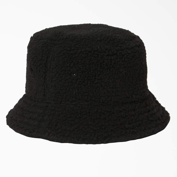 Red Chute Fleece Bucket Hat - Black (BK) image number 2