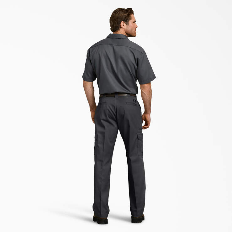 FLEX Relaxed Fit Cargo Pants - Black (BK) image number 5