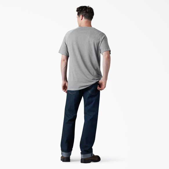 Cooling Short Sleeve Pocket T-Shirt - Heather Gray &#40;HG&#41;
